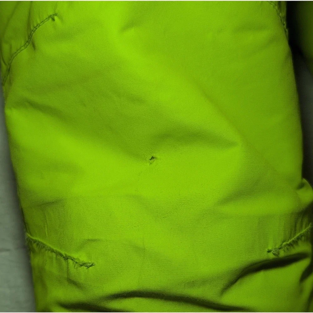 Phibee Kids Snow Bib Pants Yellow Waterproof Lined Size 116/122 Winter Sports